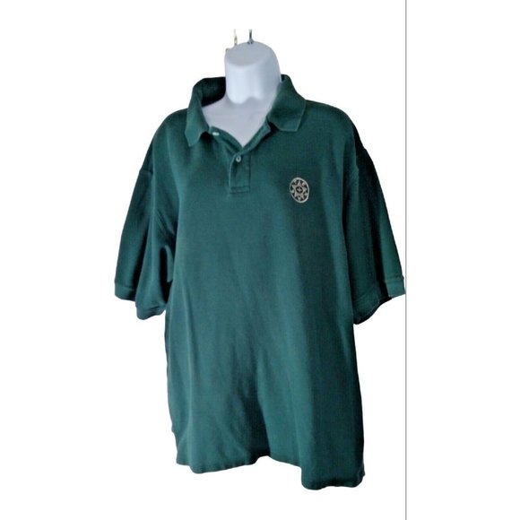 GEAR FOR SPORTS Shirt Mens XL Polo Golf 100% Thick Cotton Texas Logo Shirt - Picture 7 of 8